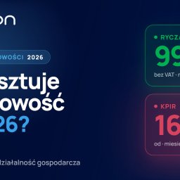 TAXEON Sp. z o.o. - Księgowość Cennik - Ryczałt 99 zł | KPiR 169 zł
