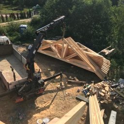 Więźba dachowa Sierakowice 4