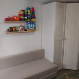 Kanapa i szafa narożna z dodatkowym słupkiem BRW