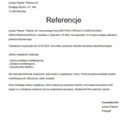 Referencje od Flejmer Art