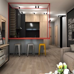 Projektowanie mieszkania Zgierz 1