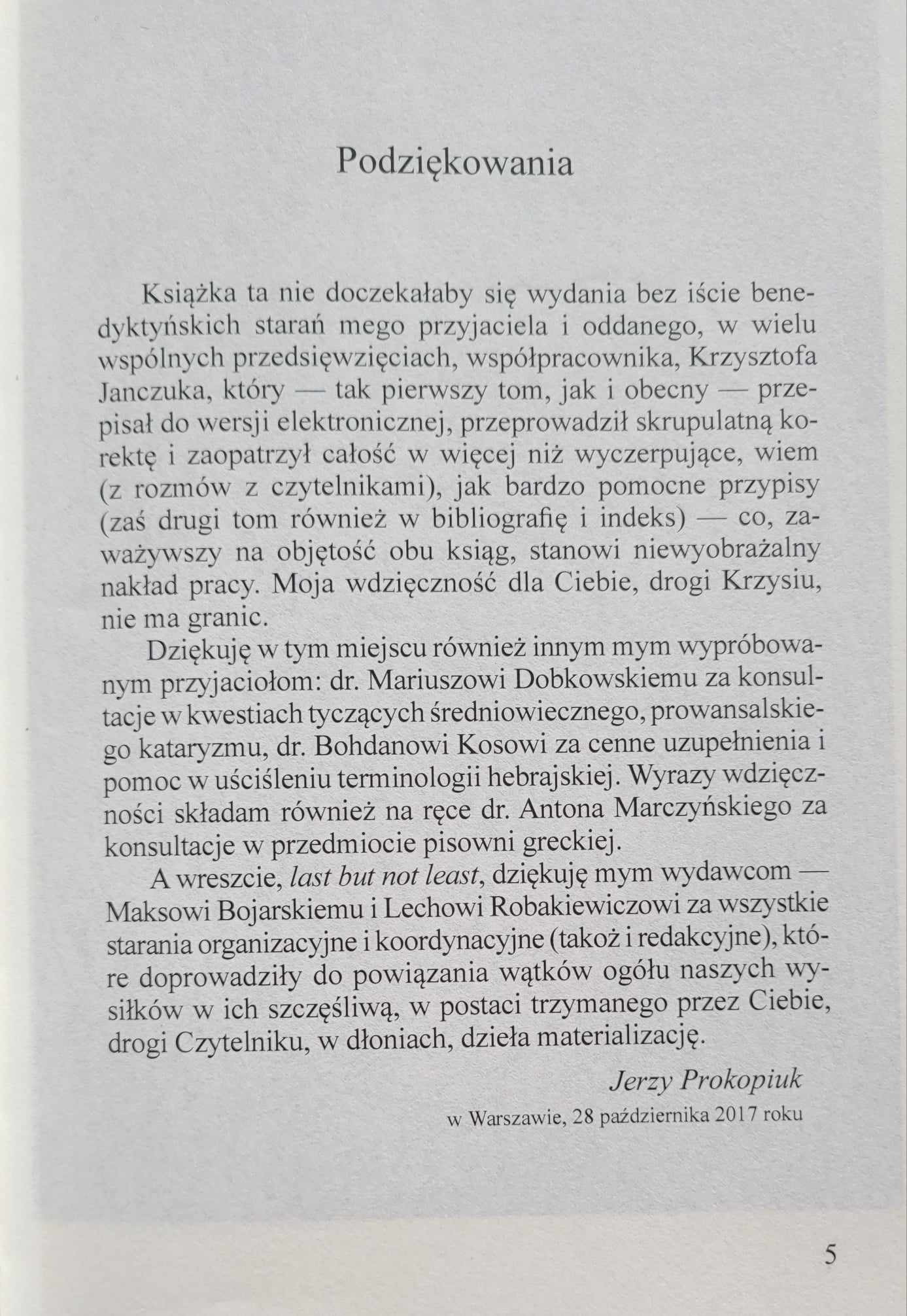 A to opinia autora dzienników o mojej pracy.