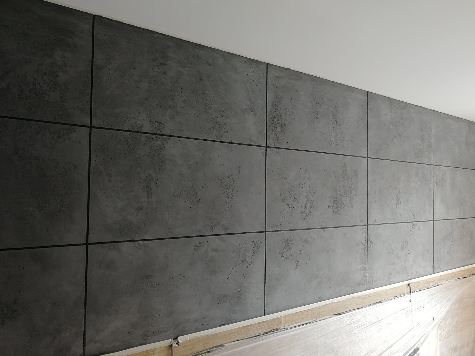 Beton architektoniczny - imitacja płyt betonowych