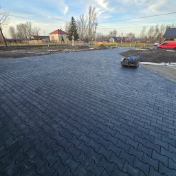 Układanie kostki brukowej Waśniów 1