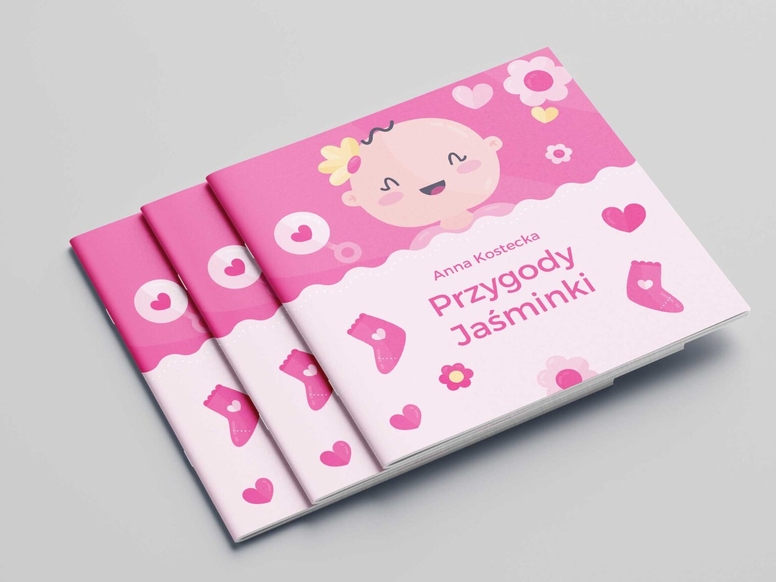 Tomik z wierszami autorstwa Pani Anny Kosteckiej - skład DTP oraz druk.