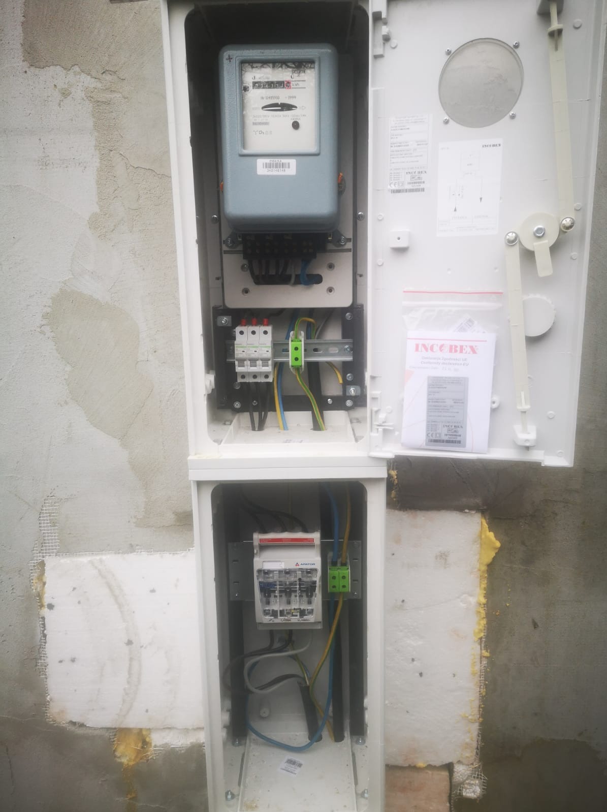 Wymiana przyłącza elektrycznego po awarii