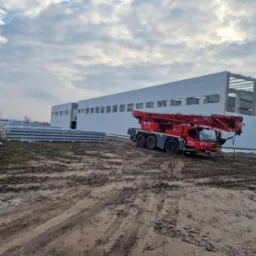 3500mk dachu 3000 ściany Hala magazynowa Całowanie