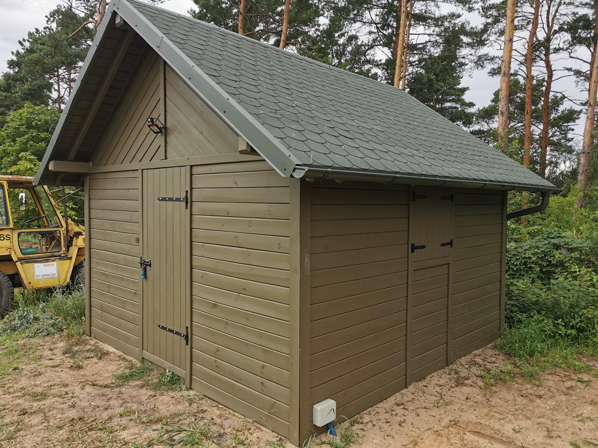 Domek letniskowy ocieplany, całoroczny