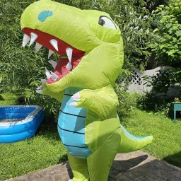 PSotnik Dmuchańce Patrycja Szczybyło - Dmuchana maskotka dino