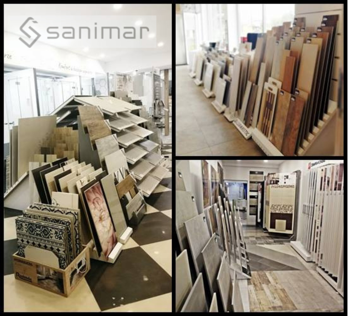 Ekspozycja płytek w Salonie łazienkowym w Bydgoszczy przy ul. Głowackiego 49