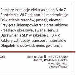 "AJOT" Andrzej Jędrzejowski - Elektryk Jelenia Góra