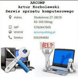 ARCOMP Artur Korbolewski - Serwis Laptopów Elbląg