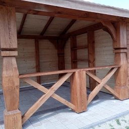 Tarasy drewniane Lubartów 4