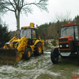 USŁUGI KOPARKO-ŁADOWARKO JCB 3cx