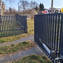 Andrzej Suszek Instalacje i Schematy Elektryczne - Automatyka do bramy, tryb furtki.