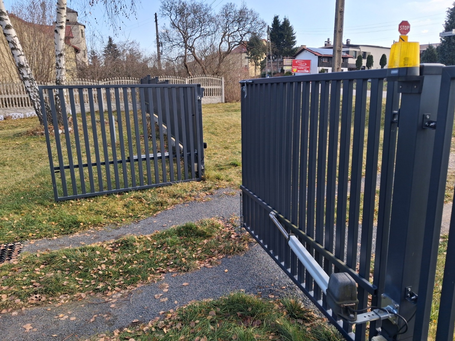 Automatyka do bramy, tryb furtki.