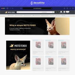 MOTO FENEK
Sklep z akcesoriami motoryzacyjnymi | PrestaShop