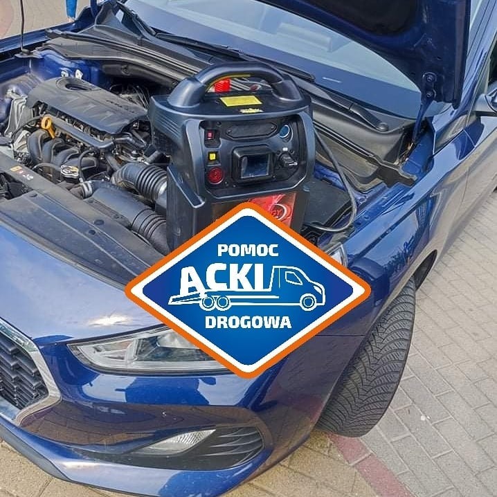 awaryjne odpalenie samochodu, laweta warszawa