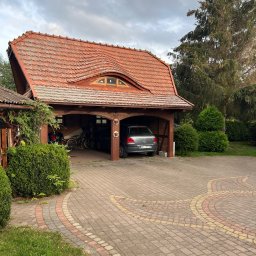 Usługi ogólnobudowlane Artur Zieliński - Garaż budowany materiałami z odzysku