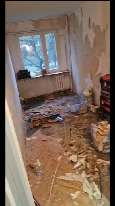 zdjecie przed remontem pokoju