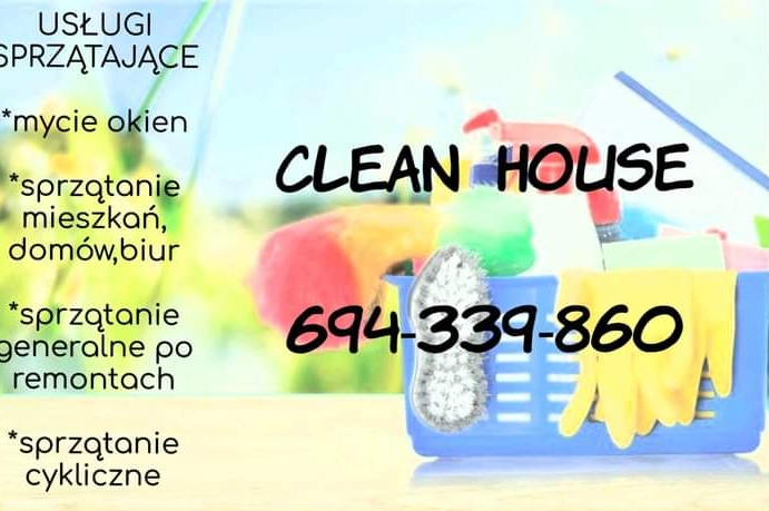 Usługi Sprzątające Clean House