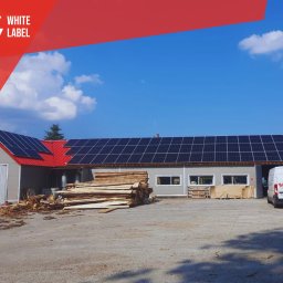 White Label Sp. z o.o. - Instalacja fotowoltaiczna na zakładzie przemysłowym.