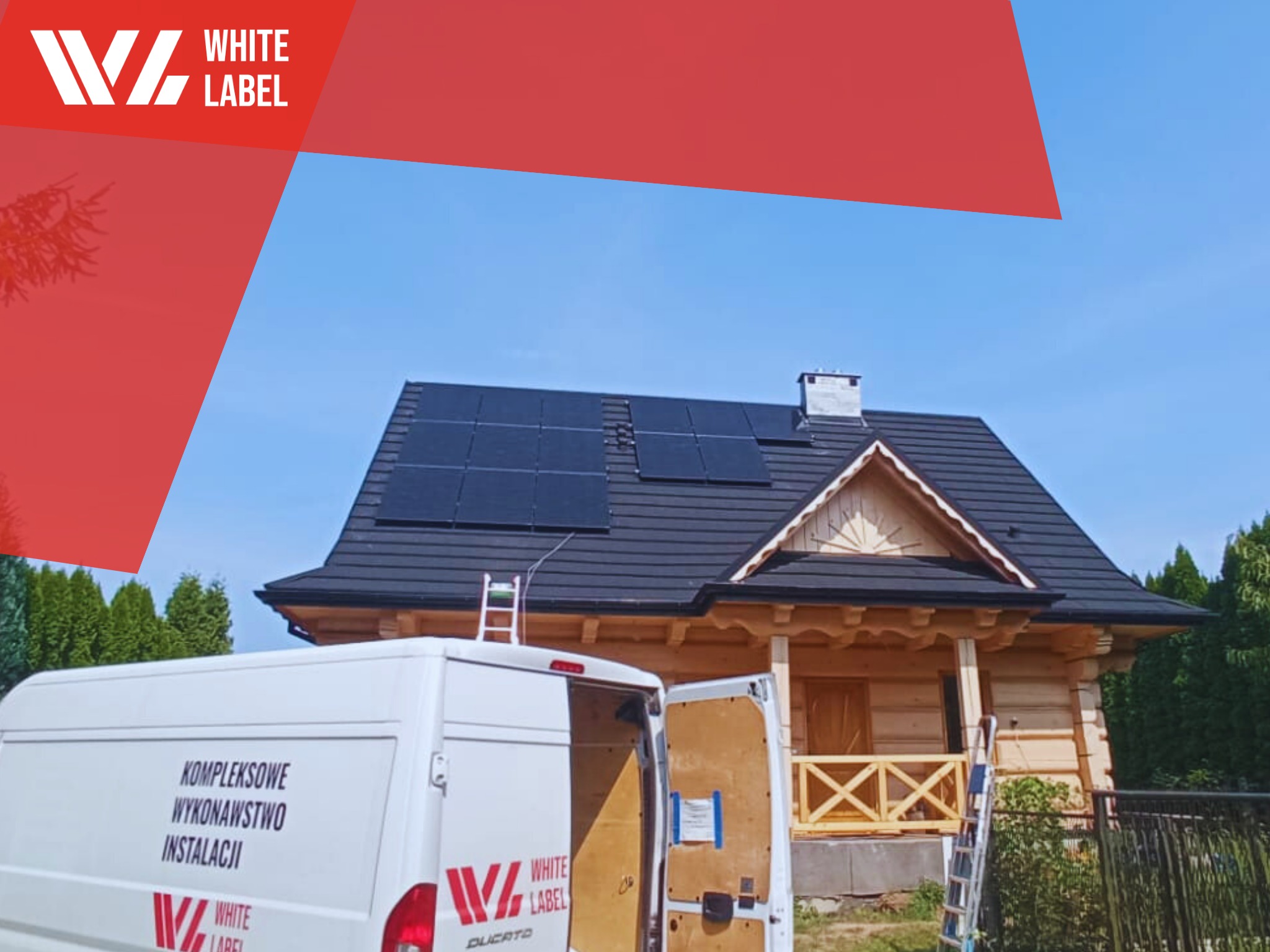 Instalacja świetnie pasuję także do budynków w nieco starszym stylu.