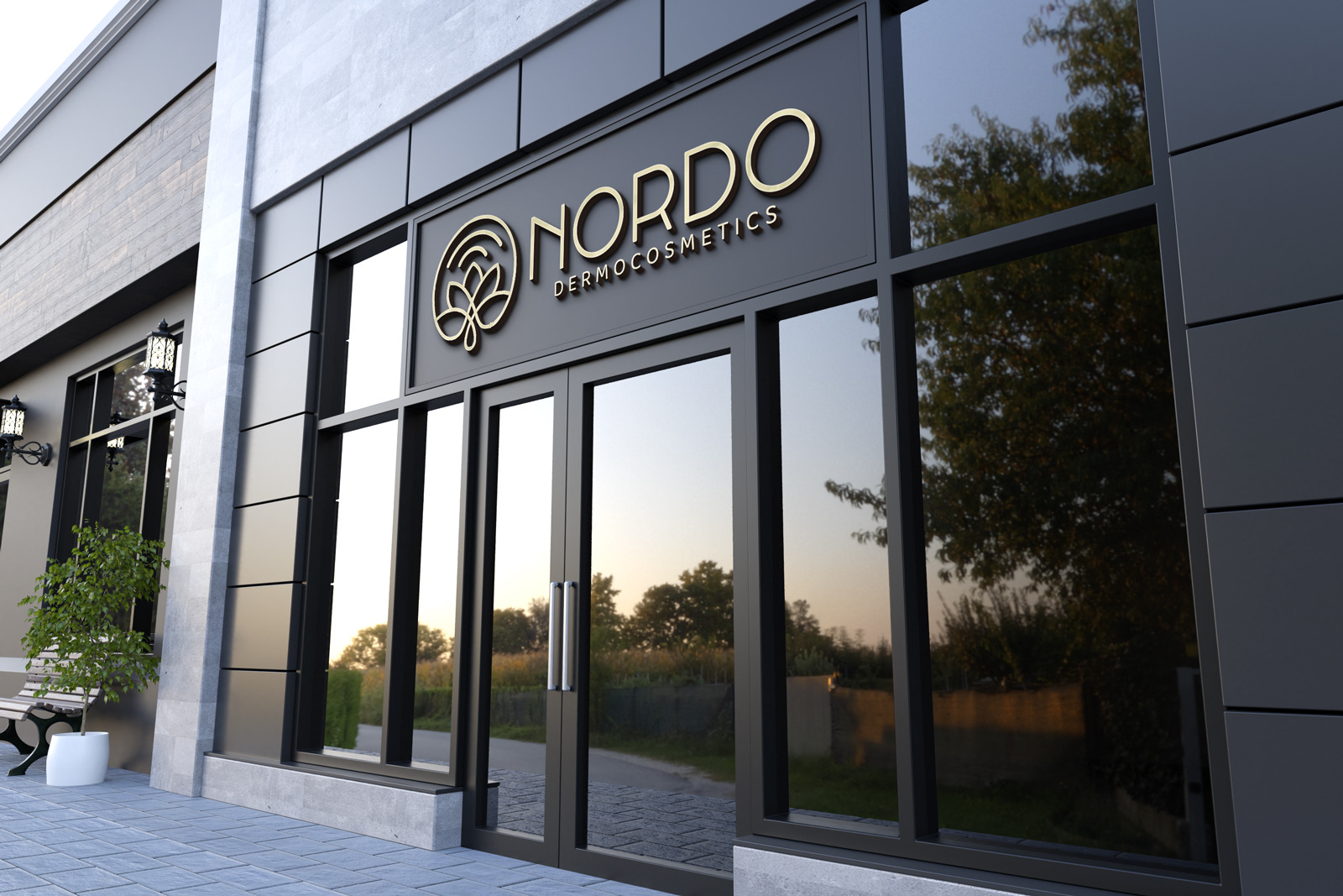 Logo zaprojektowane dla firmy NORDO