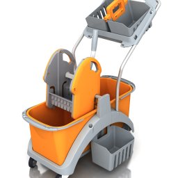 Projekt wzorniczy wózka do sprzątania TS2 zrealizowany w zespole Triada Design dla firmy SPLAST