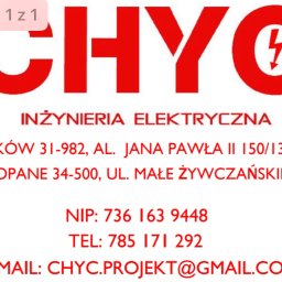 IE CHYC Inżynieria Elektryczna - Firma Inżynieryjna Zakopane