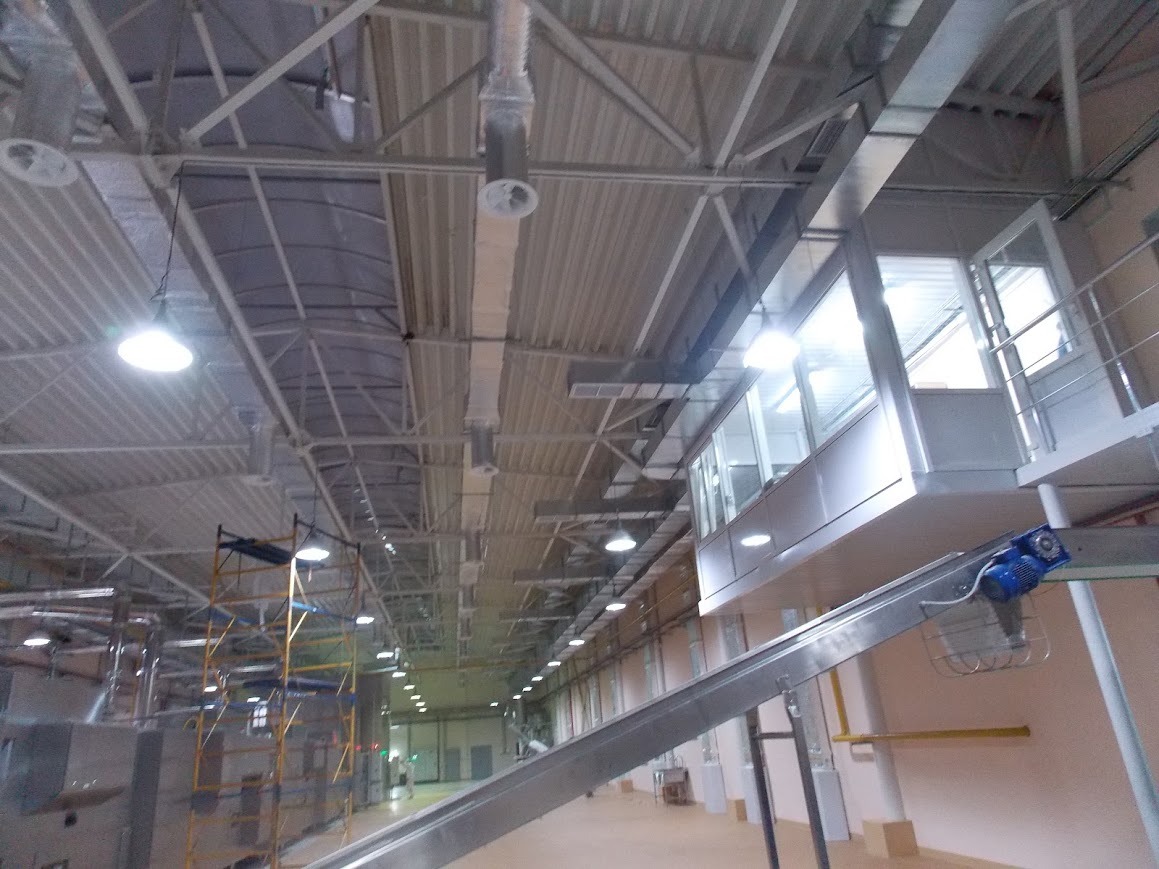 Instalacja wentylacji i klimatyzacji w piekarni 2