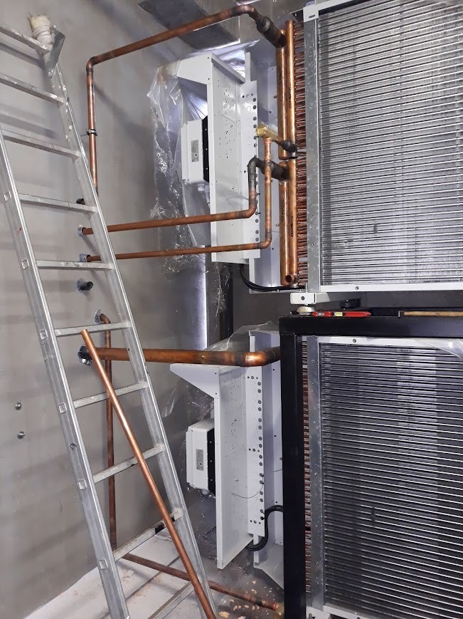 Instalacja agregatu chłodniczego