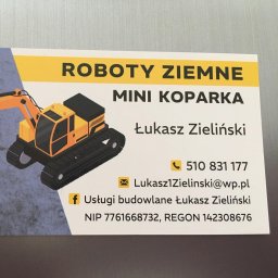 Usługi budowlane Łukasz Zieliński - Roboty Ziemne Toruń