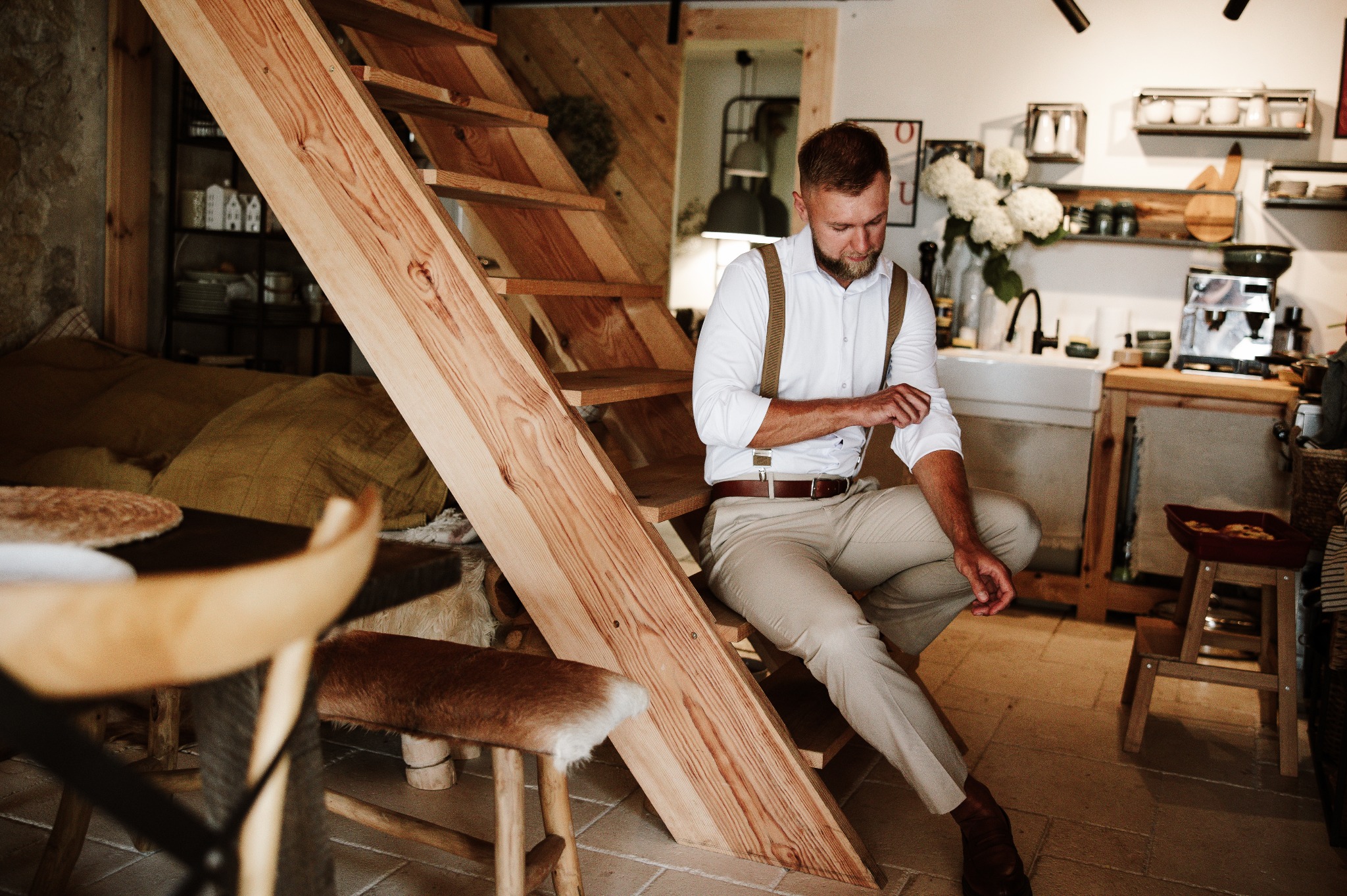 przygotowania Pana Młodego