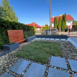 Front domu jednorodzinnego