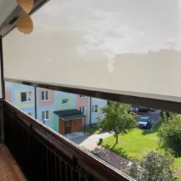 Screeny ZIP na balkonie 4,5m.