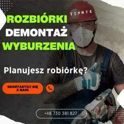 Rozbiórki budynków Ślesin 3