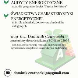 Dominik Czarnecki - Świadectwa energetyczne Zduńska Wola