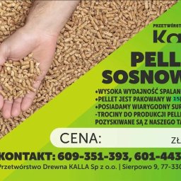 Produkuję i sprzedaję pellet sosnowy 609-351-393