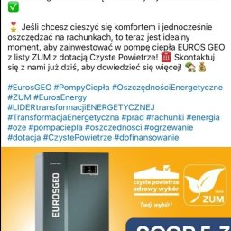 Euros Energy Sp. z o.o. (PM) - Tanie Gruntowe Pompy Ciepła Lipsko