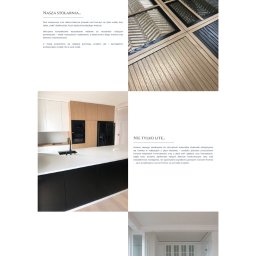 IT Service Management - Strona internetowa firmy meblarskiej DrewnoLite prezentująca aranżacje kuchni z wyspą, zabudowy kuchenne i detale wykończenia szafek.