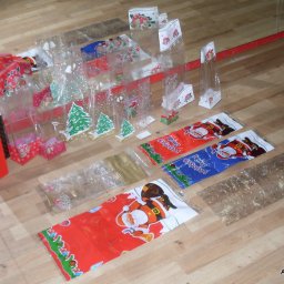 Woreczki i torby foliowe świąteczne Boże Narodzenie biodegradowalne