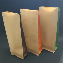 Torebki i woreczki papierowe LUX z kolorowym bokiem