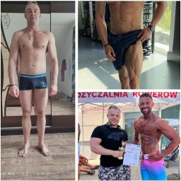 Przemiana mojego podopiecznego Emila zwieńczona 3 miejscem na 24 zawodników 