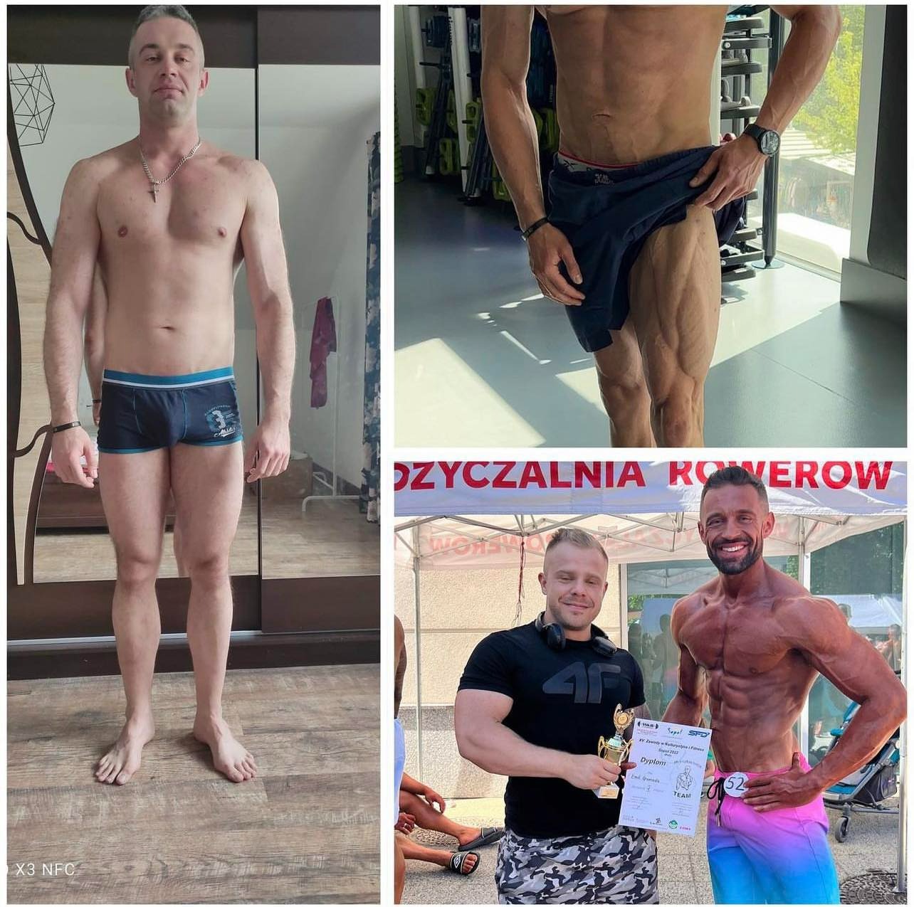 Przemiana mojego podopiecznego Emila zwieńczona 3 miejscem na 24 zawodników