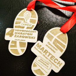 medale maraton żarowski