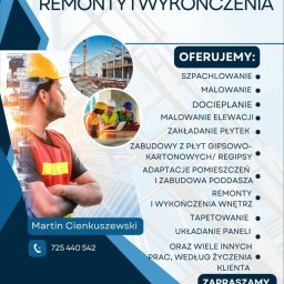 USŁUGI REMONTOWO-BUDOWLANE Martin Cienkuszewski - Remont łazienki Konin
