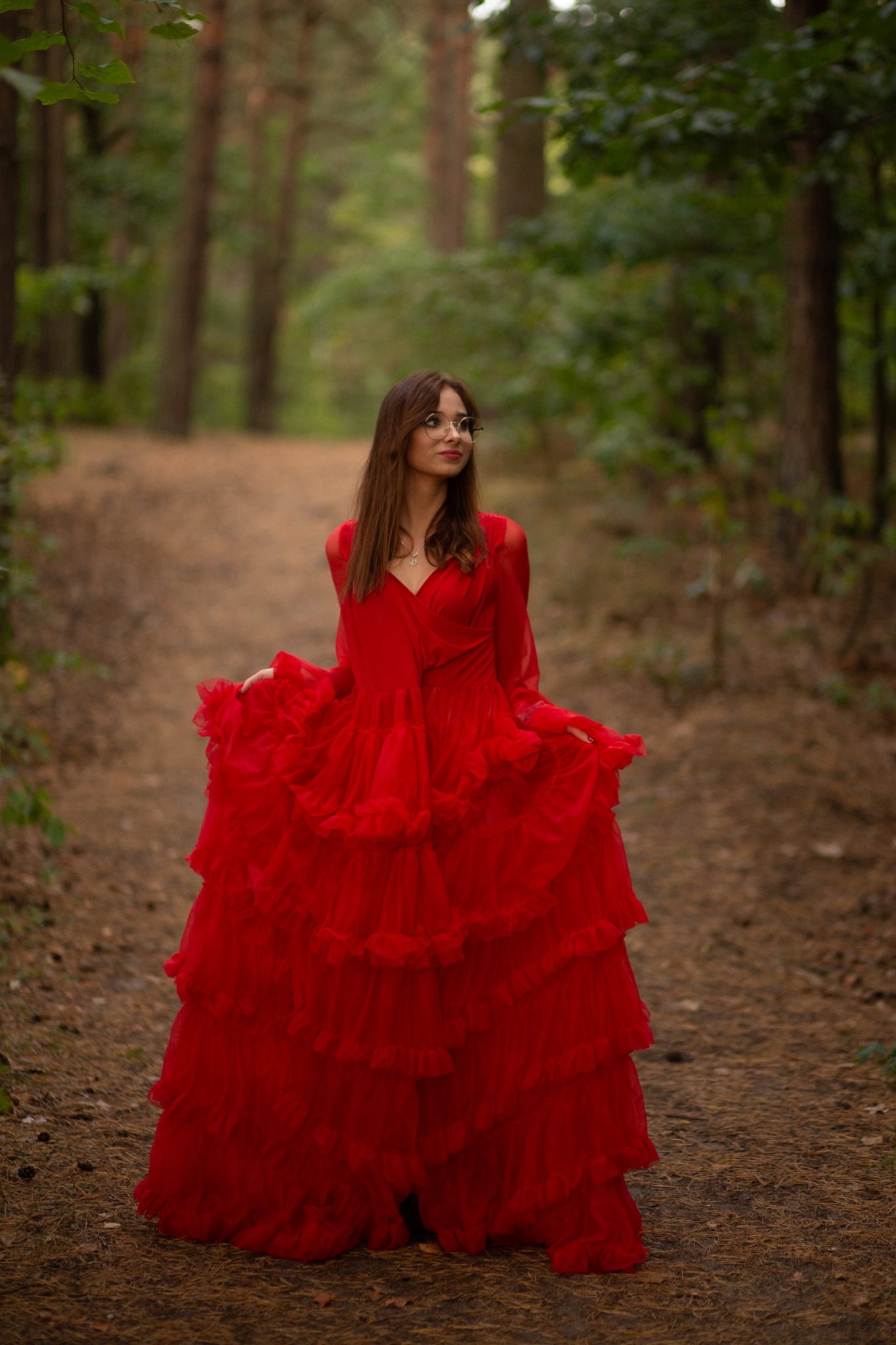 Do sesji posiadam suknie dla mam, nastolatki oraz dzieci