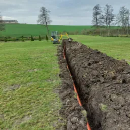 Odwodnienie z rynien budynku