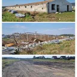 Rozbiórki budynków Brąchnowo 4